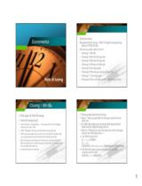 Bài giảng Kinh tế lượng  Kinh tế lượng